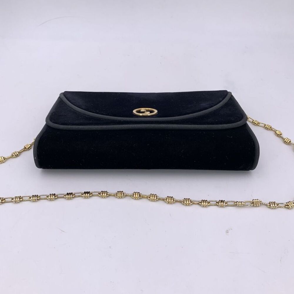 Gucci Vintage Velvet Shoulder Bag - Picture 4 of 6